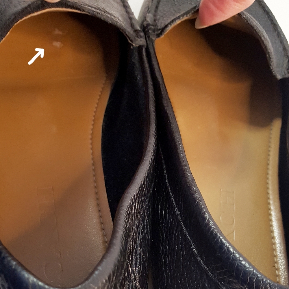 Coach💋Black Leather Slip-On Marley Driver loafer flats - Picture 10 of 12